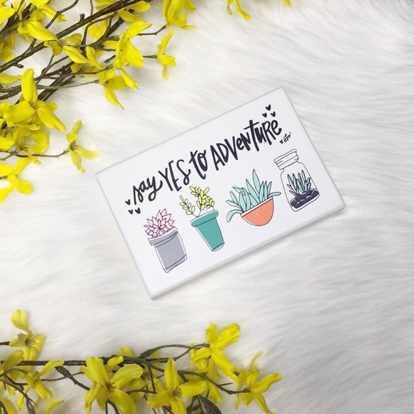 Say Yes to Adventure Succulent Sign from Francesca’s - Picture 2 of 5